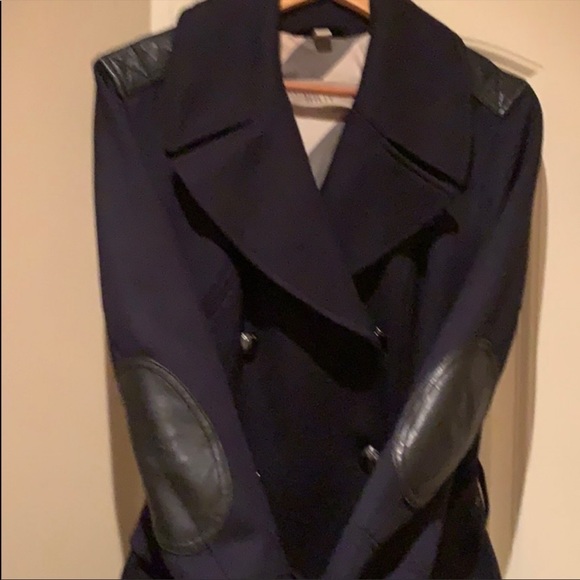 Burberry Navy and Black Coat - Picture 6 of 9
